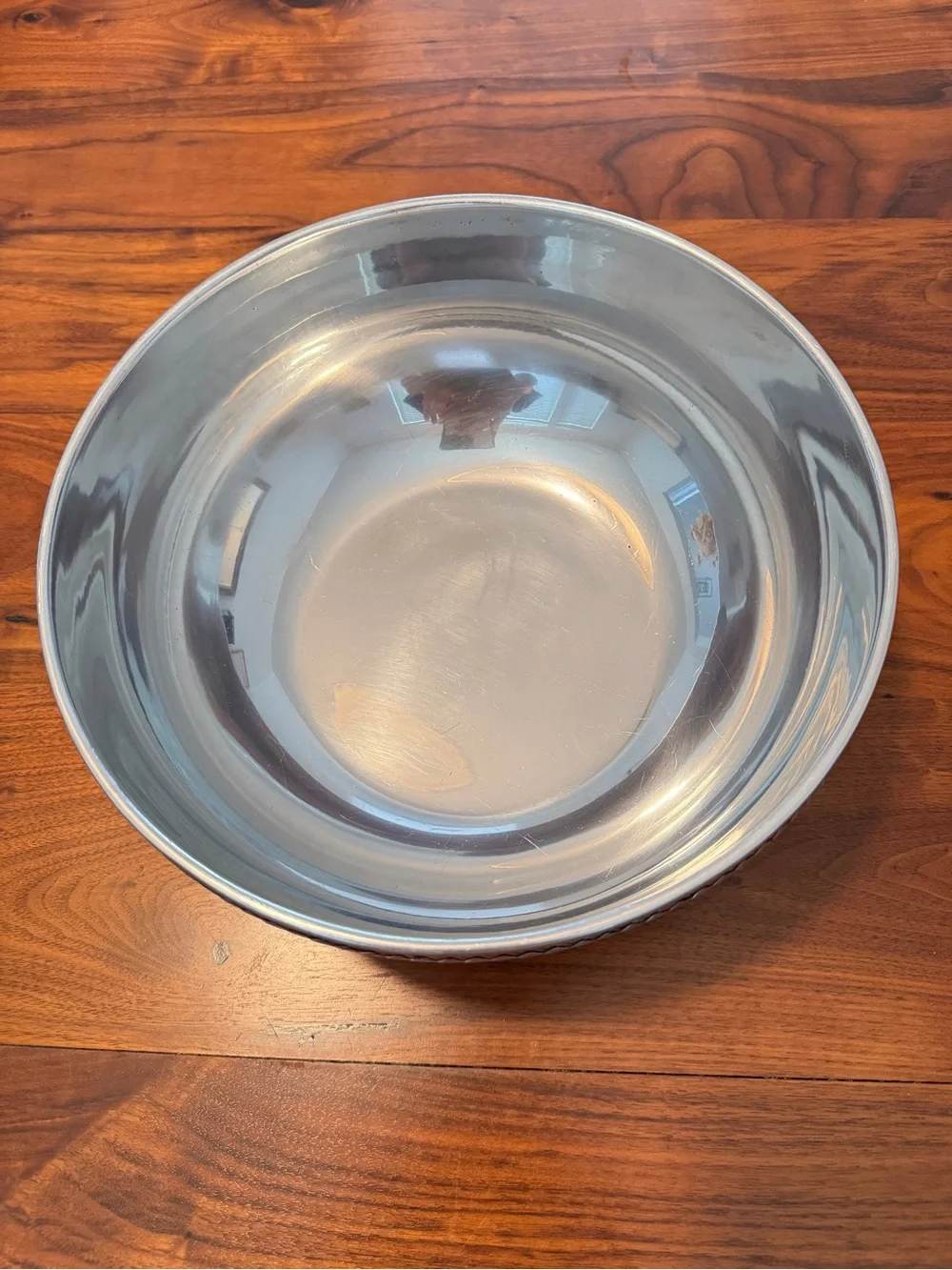 MCM Wedgwood Pewter bowl salad bowl 10.75